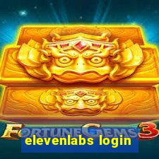 elevenlabs login